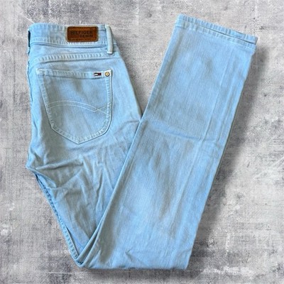 Tommy Hilfiger Damen Jeans 29W 32L hellblau ''Suzzy'' Straight Leg