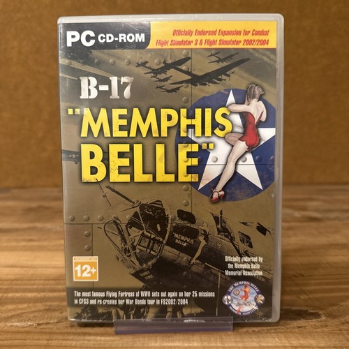 B-17 MEMPHIS BELLE - Espansione per SIMULATORE DI VOLO 3 & FS2002/2004 PC CD-ROM Q - Foto 1 di 8