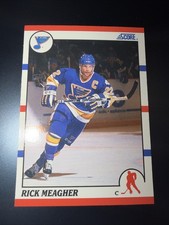 1990-91 Score American #267 Rick Meagher NHL Blues