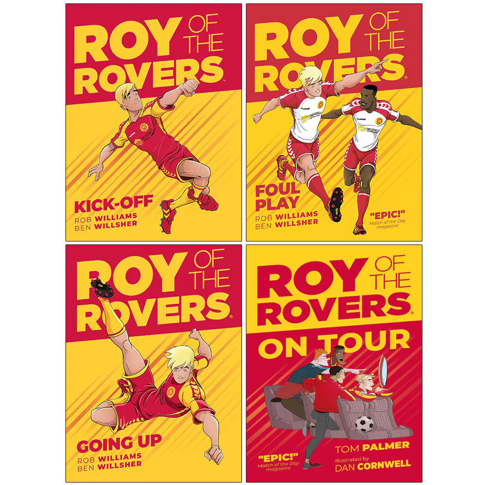 Roy of the Rovers Fiction Collection 4 Books Set By Tom Palmer (Kickoff,  | TODO