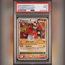Pokemon TCG Rhyperior LV.X holo 145/146 Legends Awakened 2008 MINT PSA 9 on eBay