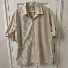 Uniqlo x JW ANDERSON Shirt Short Sleeve Size XL Multi-Stripe