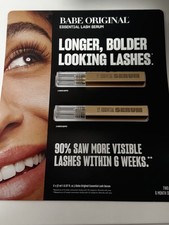 Babe Original Essential Eyelash Serum 6 Month Supply 2X 2mL / 0.07 Oz 