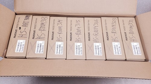 LOT OF 7 Ruckus 901-R610-US00 802.11ac Wave 2 Wi-Fi Access Point [READ] #99
