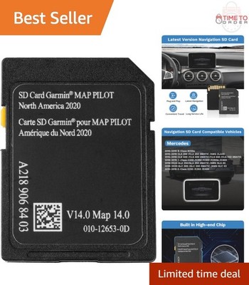 Car Navigation SD Card 32GB High-Speed Map Data for Mercedes-Benz Vehicles