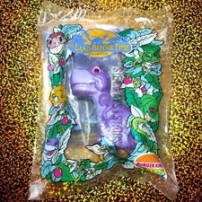THE LAND BEFORE TIME CHOMPER BURGER KING KIDS CLUB TOY pull-back vintage 90s BK