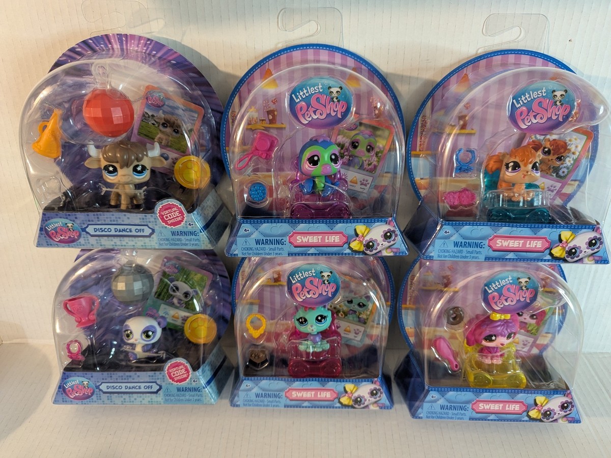 Littlest Pet Shop LPS Series 4 Gen 7 G7 Sweet Life Lot Of 6 | eBay
