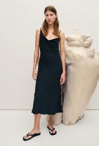 silk laundry 90s slip dress pine price Silk Laundry 90s Slip Dress - Fibonacci Off White