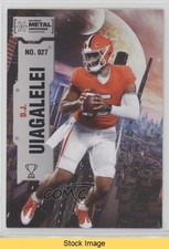 2022 Skybox Metal Universe Champions Spectrum DJ Uiagalelei #027 READ 7vj