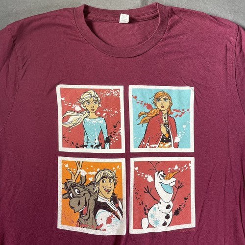 Frozen Shirt Mens XL Walt Disney Animation Studios Burbank 2019 Frozen 2