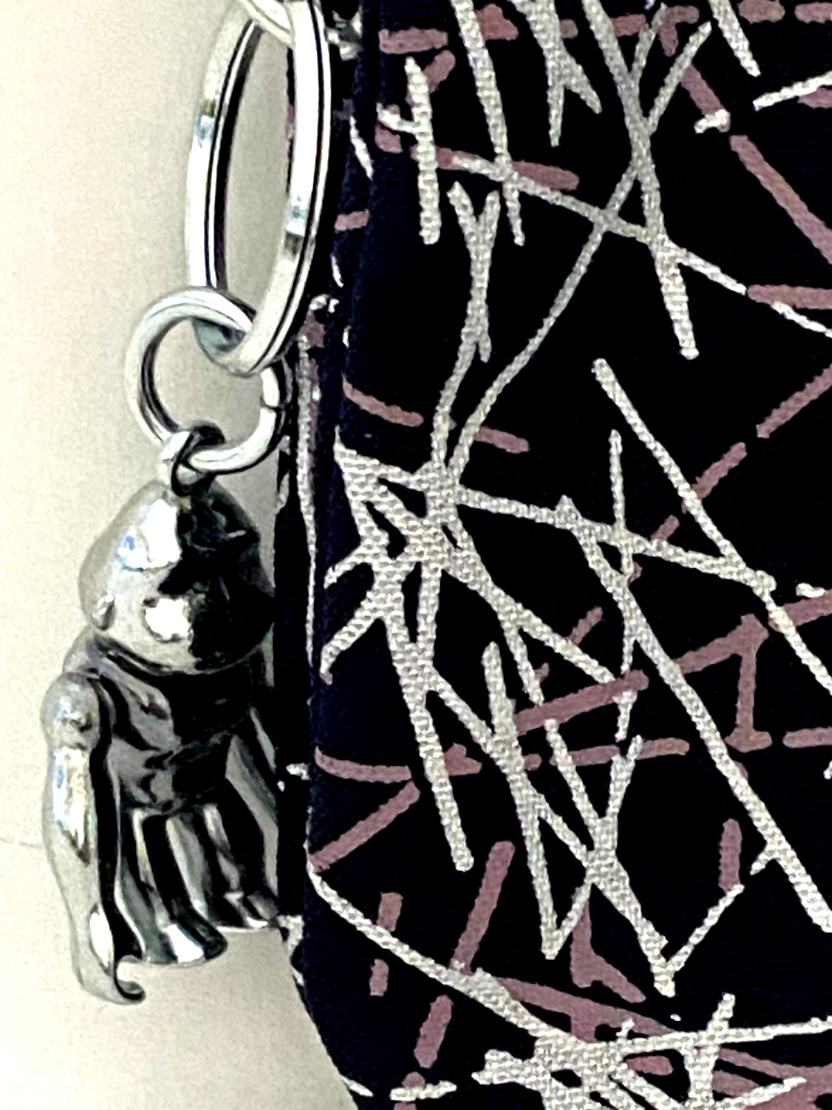 Kipling ~  Poseidon Black Creativity Pouch Extra … - image 4