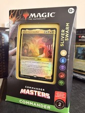 Factory Sealed MTG Commander Masters SLIVER SWARM Deck Magic the Gathering Rare