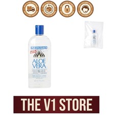 100 Pure Aloe Vera Gel, 12oz - Fragrance-Free Hydration for All Skin Types