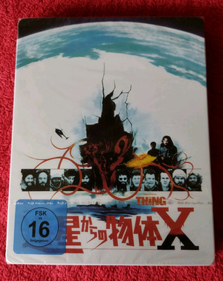THE THING Das Ding aus einer anderen Welt Blu-ray STEELBOOK Japan Cover NEU/OVP!