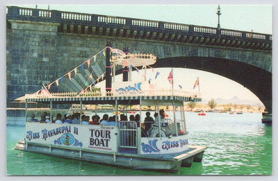 Miss Havasupai Cruising Waters Lake Havasu Postcard #0742