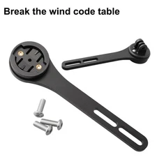Bike Computer Holder Black For Garmin Integrated Code Meter