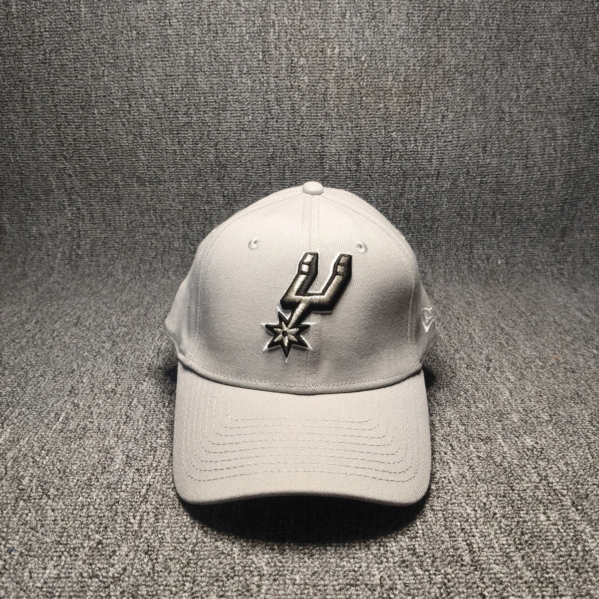 New Era San Antonio Spurs NBA Gray Cap Hat Embroidered Logo