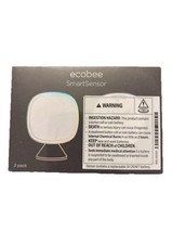ecobee SmartSensor Room Temperature Sensors - White, Pack of 2 (EB-RSHM2PK-01)