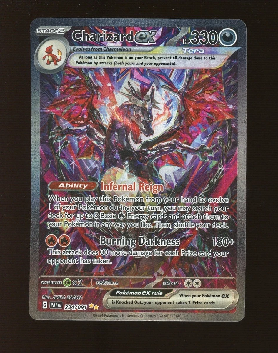 Charizard ex 234/091 SV: Paldean Fates for sale | eBay