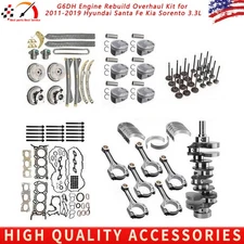 For Hyundai Santa Fe Kia Sorento 2011-2019 3.3L G6DH Engine Rebuild Overhaul Kit