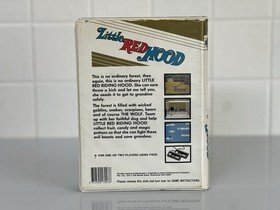 Little Red Hood HES Nintendo NES PAL Flat Cart Upside Down Label Variant AUS