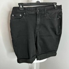 Dkny boyfriend shorts black size 10