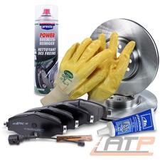 BREMSSCHEIBEN BELÜFTET Ø312 + BELÄGE VORNE FÜR SEAT ATECA SKODA SUPERB VW CADDY