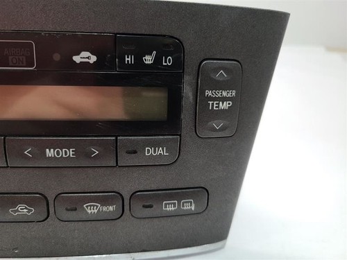 2004 04 LEXUS ES330 TEMPERATURE CONTROL W SEAT HEATER 5590233570 - Picture 4 of 12
