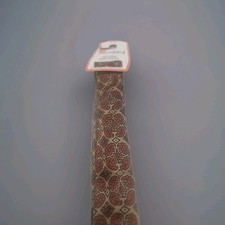 New 60s Wembley Skinny Tie All Silk Golden House Grey Or Brown Suit Rockabilly