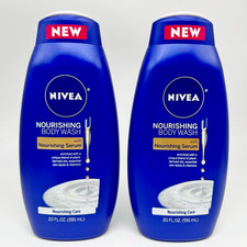 NIVEA Nourishing Care Body Wash with Nourishing Serum, 2PK x 20 oz 0.85 per gallon