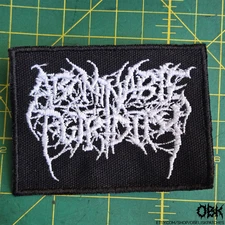 Abominable Putridity ~ High Quality Embroidery, Durable Canvas Patch
