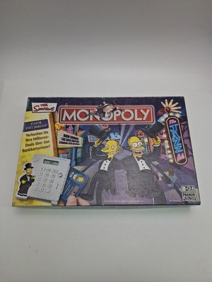 Brettspiel: The Simpsons - Monopoly - Parker Gesellschaftsspiel Vollständig -
