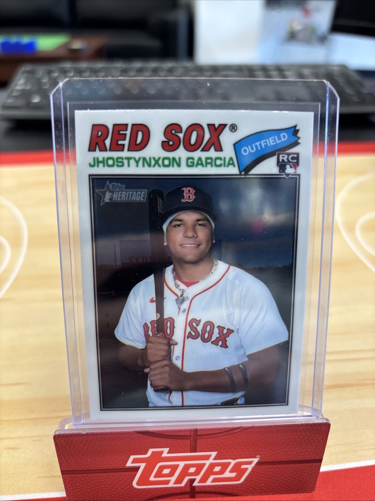 2026 Topps Heritage Baseball Jhostynxon Garcia RC #112 AT