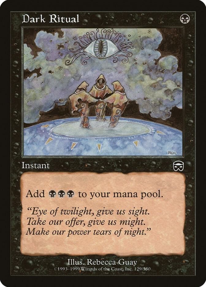 Dark Ritual -- MTG card