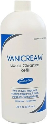 Vanicream Liquid Cleanser Refill For Sensitive Skin 32 Oz