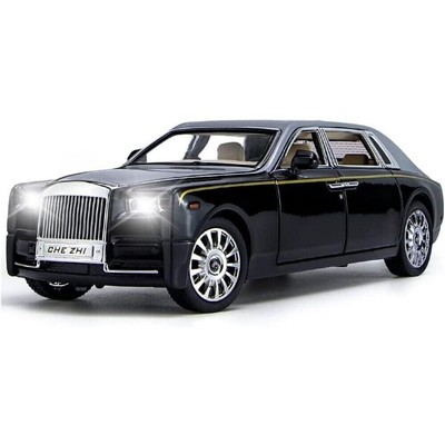 1:24 Diecast Alloy Model Fit for Rolls Royce Phantom Toy Car Collection Gift