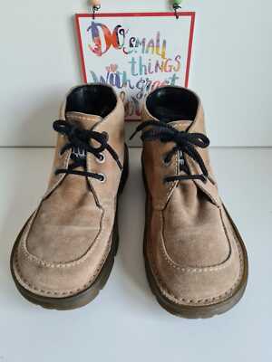 Dr Martens 8608 Vintage England brown beige suede platform boots