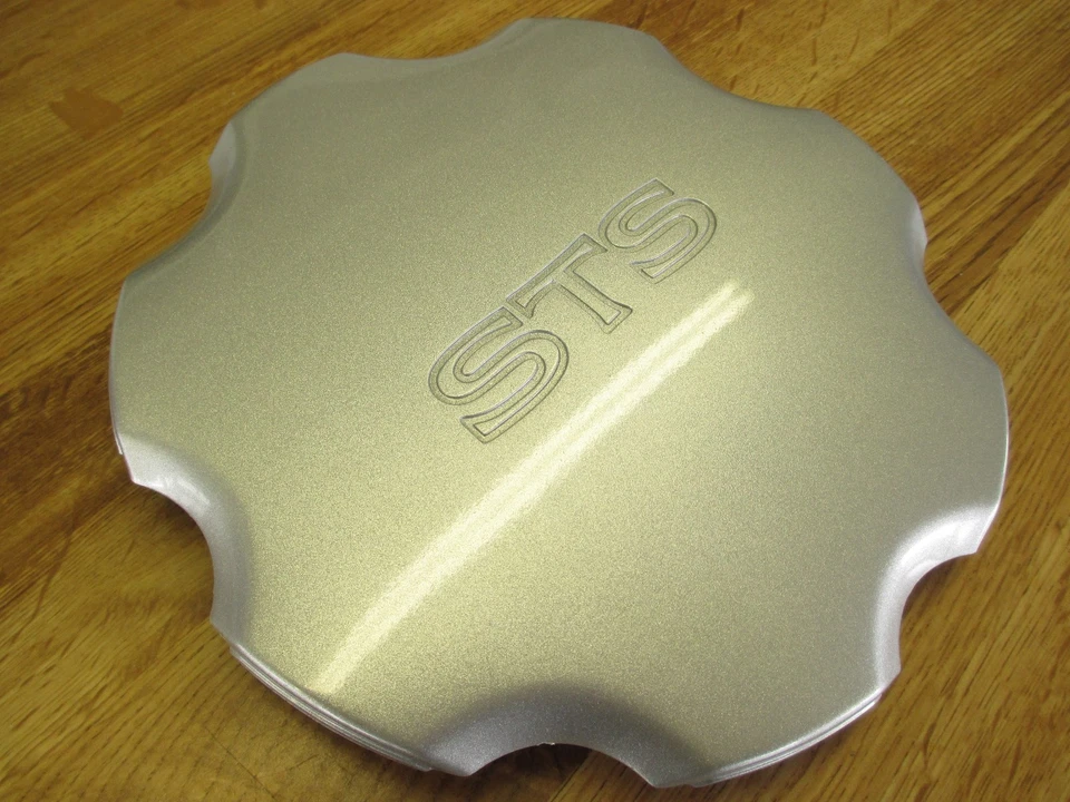 1996-2002 CADILLAC SEVILLE STS WHEEL CENTER CAP SILVER PAINTED HUB CAP  LOT E Foto 2 de 4