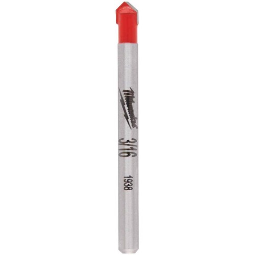 Milwaukee 48-20-8981 3/16" Glass and Tile Drill Bit