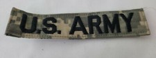 OCP US ARMY Name Tape Patch Military Scorpion Camo Hook Branch ACU Multicam, /