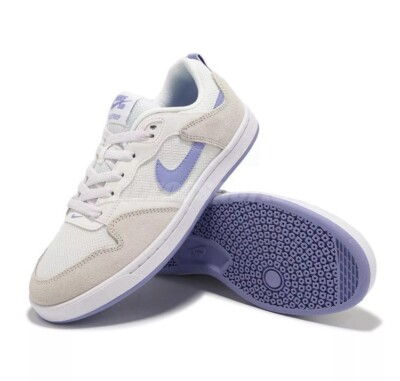 NEW Nike Alleyoop SB Summit White Light Thistle Shoes Womens Size