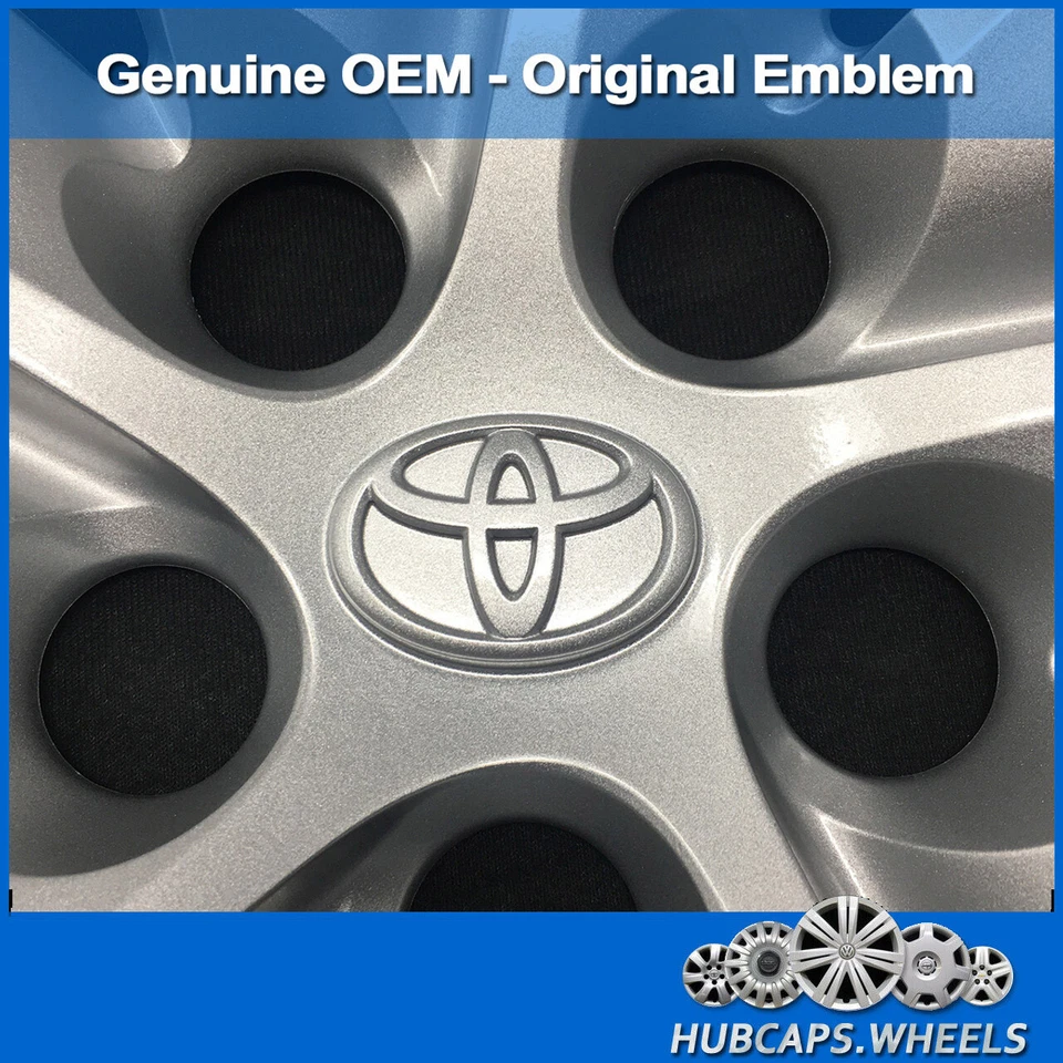 Hubcap for Toyota Camry 2012-2014, Genuine Factory OEM 16-in Wheel Cover 61163 - Image 4 of 4