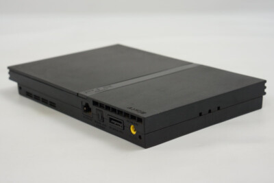 PS2 Slim Console System Black SCPH-75000 CB Game -NTSC-J
