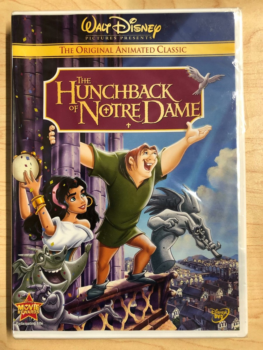 The Hunchback of Notre Dame (DVD, Disney, 1996) - STK 786936160079