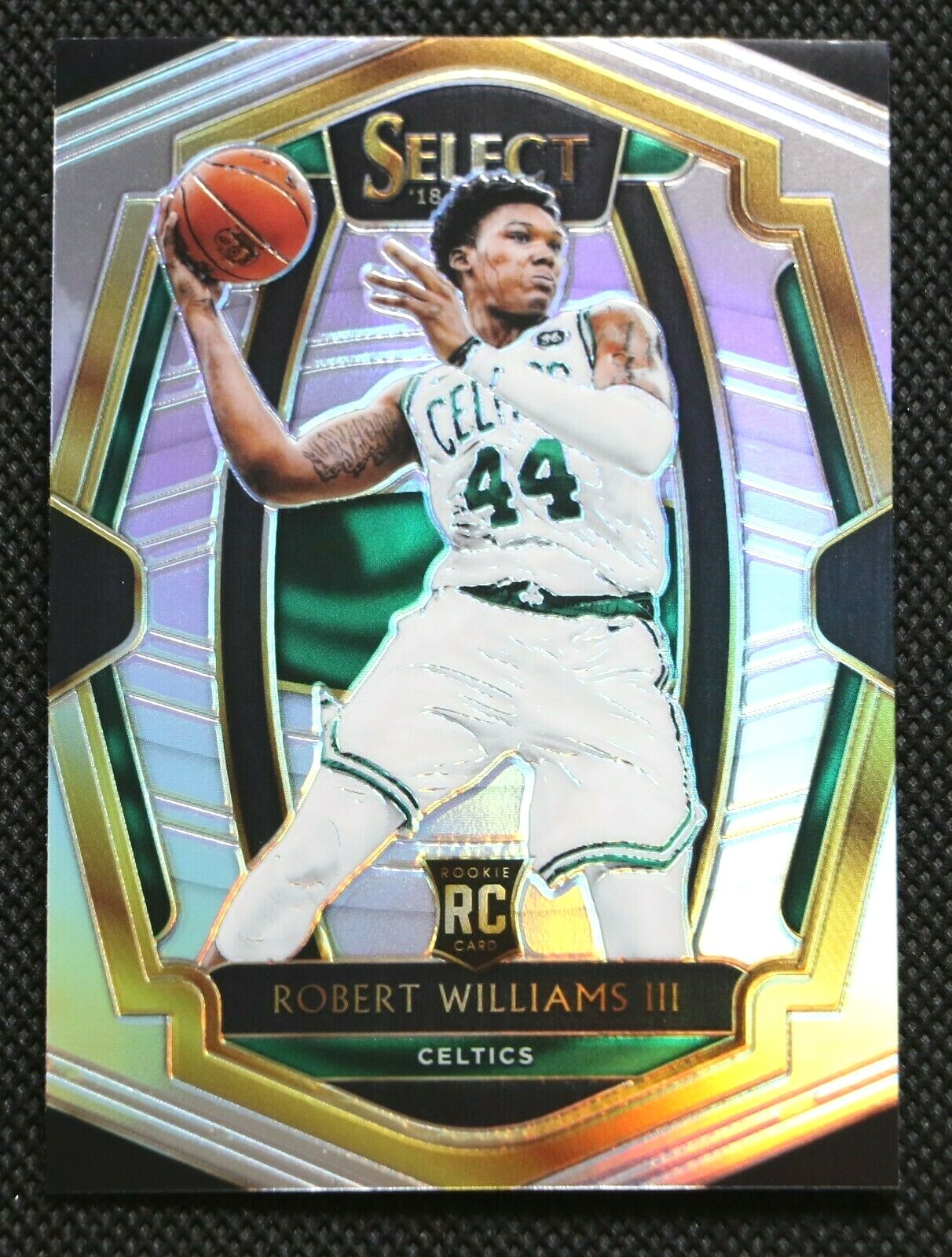 2018-19 Panini Select Robert Williams RC Silver Prizm Premier Level Rookie #166
