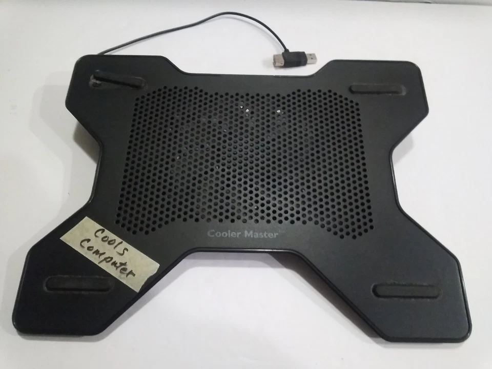Cooler Master Computer Fan Black Cooling Pad USB Plug for Laptop - Image 4 of 4