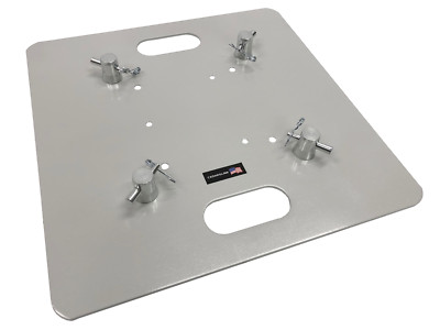 20''x20'' Lighting Stand Square Aluminum Trussing Base Plate For 12''x12'' Truss