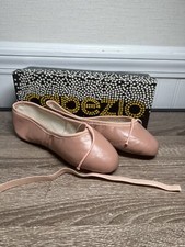 Capezio Teknik Ballet Child Dance Shoes Slippers Pink 200 PK 3 1/2 D Box