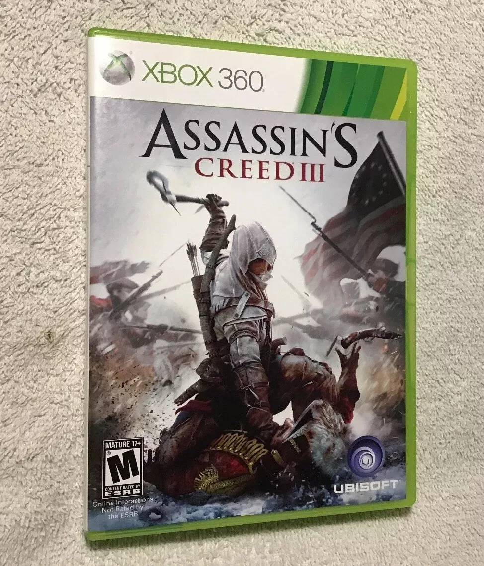 Assassins Creed III 3 - Xbox 360 / Xbox One - Game Games - Loja de Games  Online