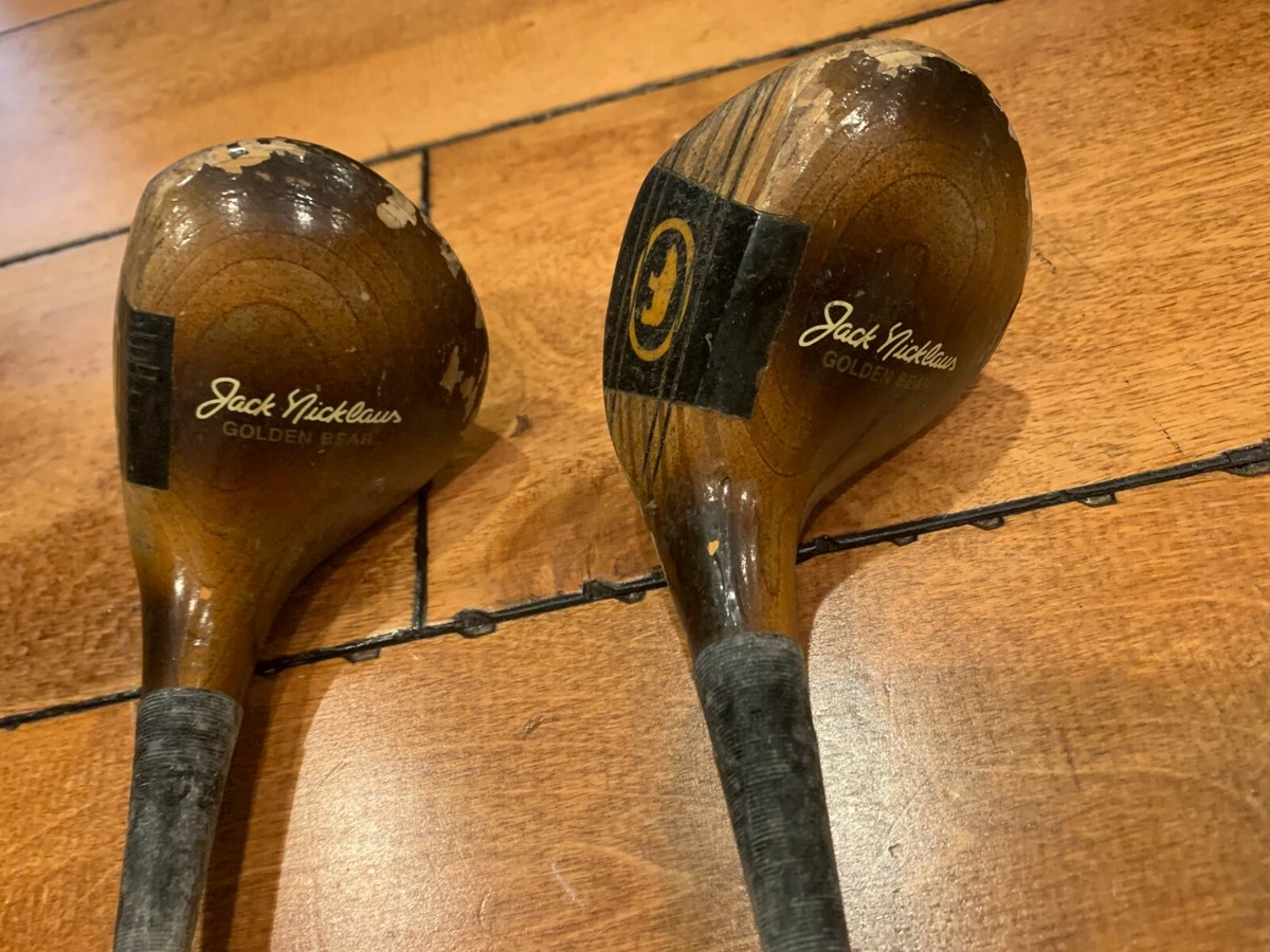 Macgregor 3 & 4 Wood set Jack Nicklaus Golden Bear Golf Club Light